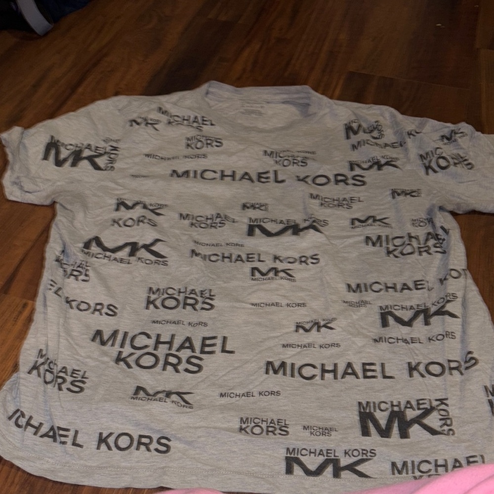 Michael Kors Grey Logo T-Shirt
